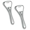 2 decapsuleurs chrome 9cm