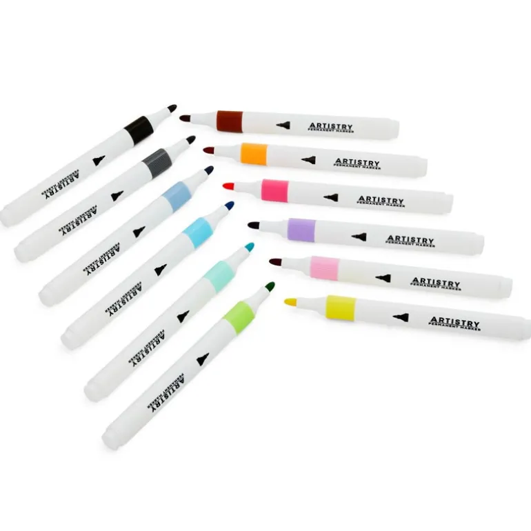 12 marqueurs permanents