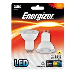 Ampoule gu10 370lm 5w spot x2