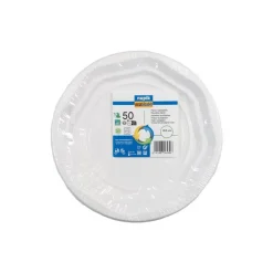 Assiette 20,5cm x50 plastique re