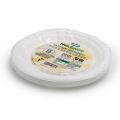 Assiette d23cm x15 bagasse