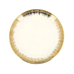 Assiette dessert bord dore d20cm