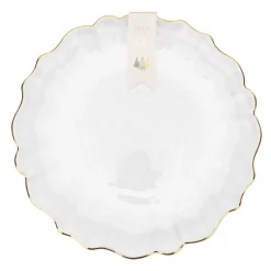 Assiette dessert en verre