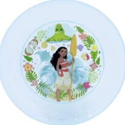 Assiette plast d19.7cm vaiana x4