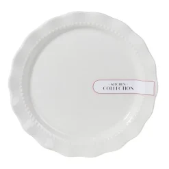 Assiette plate blanche ql 26.5cm