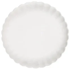 Assiette plate fleur d26.5cm