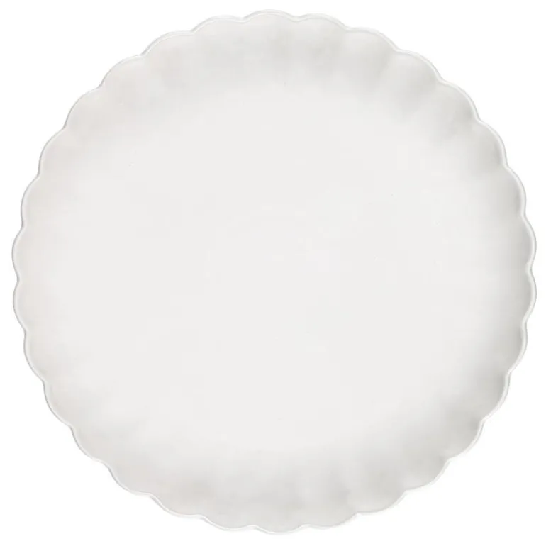 Assiette plate fleur d26.5cm