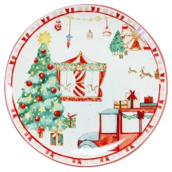 Assiette plate noel