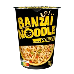 Banzai noodles poulet 67g