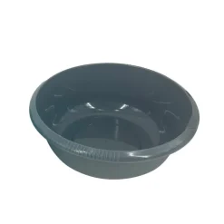 Bassine ronde 12l gris bleu