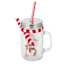 Bocal avec paille 0.45l