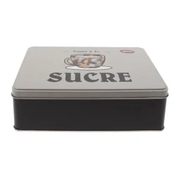 Boite de conservation en metal