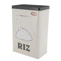 Boite de conservation en metal