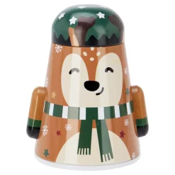 Boite de conservation inox noel