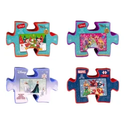 Boite de puzzles noel
