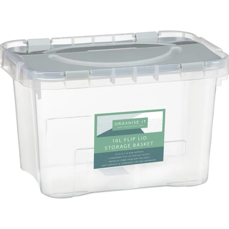 Boite de rangement plastique 10l