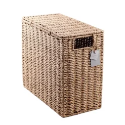 Boite de rangement tressee