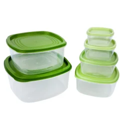 Boite oval couvercle multic x6