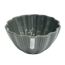 Bol vert en forme de fleur