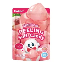 Bonbons a peler soft candy peche