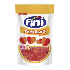 Bonbons coeur de peche 165g