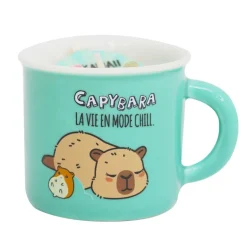 Bougie kawaii mug ceramique