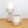 Bougie pot ceramique