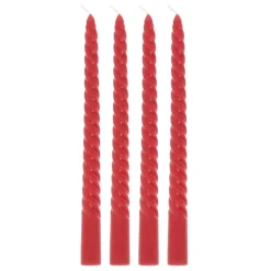 Bougies flambeaux x4