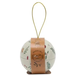 Boule de noel avec bougie parfum