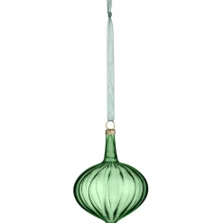 Boule en verre ambre