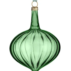 Boule en verre ambre