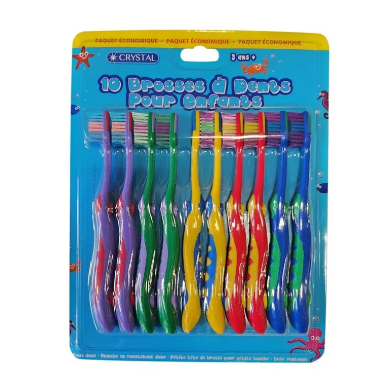 Brosse a dents x10 enfants