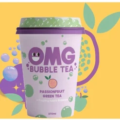 Bubble tea the passion pomme