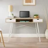 Bureau blanc/bois