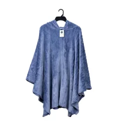 Cape capuche polaire embossee bg