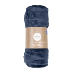 Cdu plaid snowflake 130x160cm