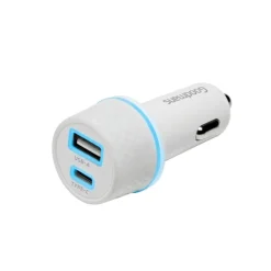 Chargeur voiture usb + type c