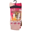 Chaussettes x4 thermales femme p