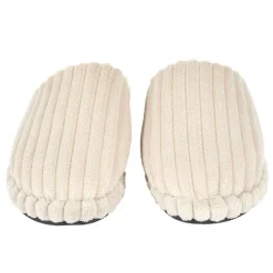 Chaussons grosses cotes velours