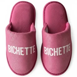 Chaussons message a paillet