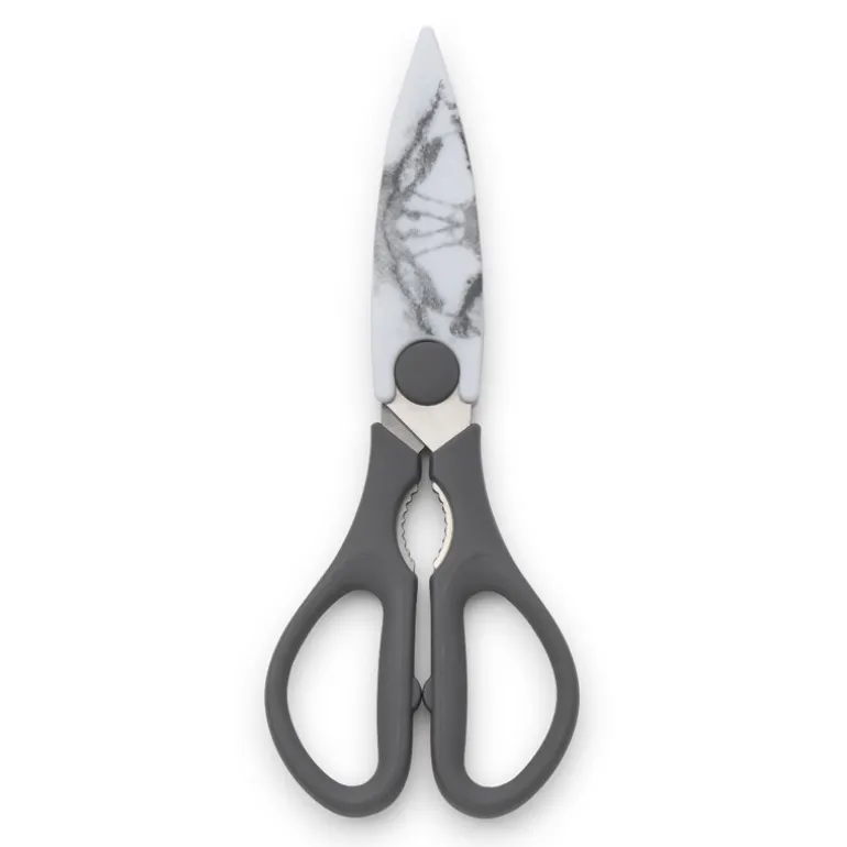 Ciseaux avec etui marbre