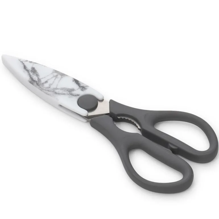 Ciseaux avec etui marbre