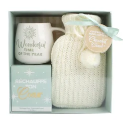 Coffret mug bouillotte et chocol