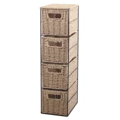 Colonne rangement 4 paniers