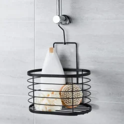 Corbeille fil a suspendre noire