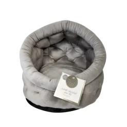 Corbeille pour chat capitonnee