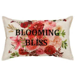 Coussin bliss 30x50cm rose