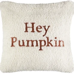 Coussin bouclette hey pumpkin cr