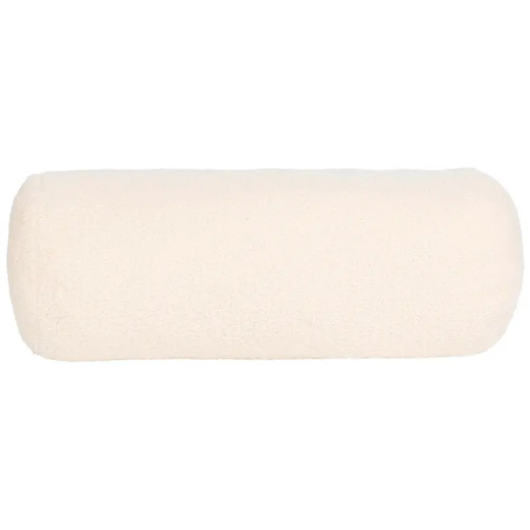 Coussin bouclette ivoire 38x15