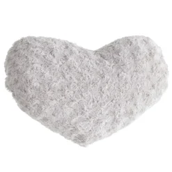 Coussin coeur boucle